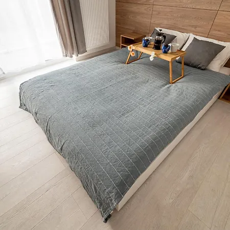 Daire Witolda Riverside - Balcony, View - By Rentujemy *