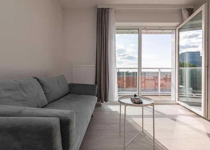 Witolda Riverside - Balcony, View - By Rentujemy * ヴロツワフ