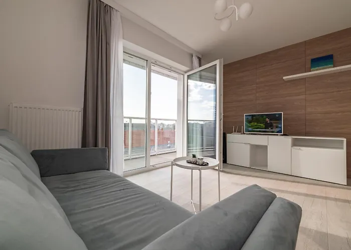 Апартаменты Witolda Riverside - Balcony, View - By Rentujemy Вроцлав