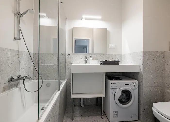 Witolda Riverside - Balcony, View - By Rentujemy Апартаменты